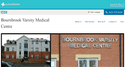 Desktop Screenshot of bournbrookvarsitymedical.co.uk